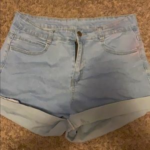 Blue Jean Shorts